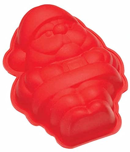 Kitchen Craft Christmas Fayre Set of 2 Santa Silicone Moulds RRP 5.99 CLEARANCE XL 3.99